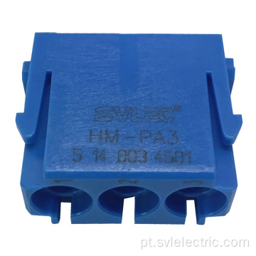 Conector rápido pneumático para conector de serviço pesado